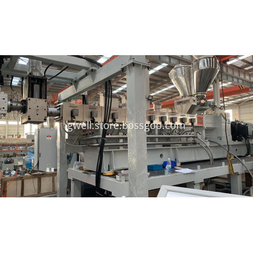 twin-screw PET sheet extrusion line